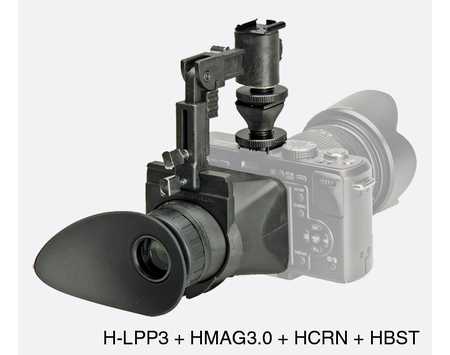 Hoodman HoodMAG 3.0 Viewfinder with Crane